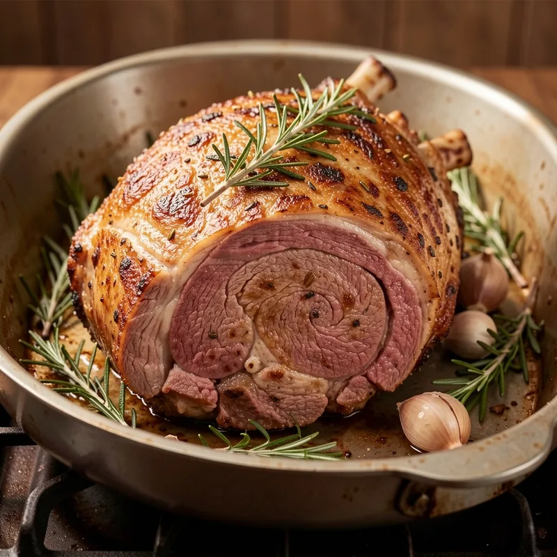 Cuisson du gigot d'agneau au four : temps et température