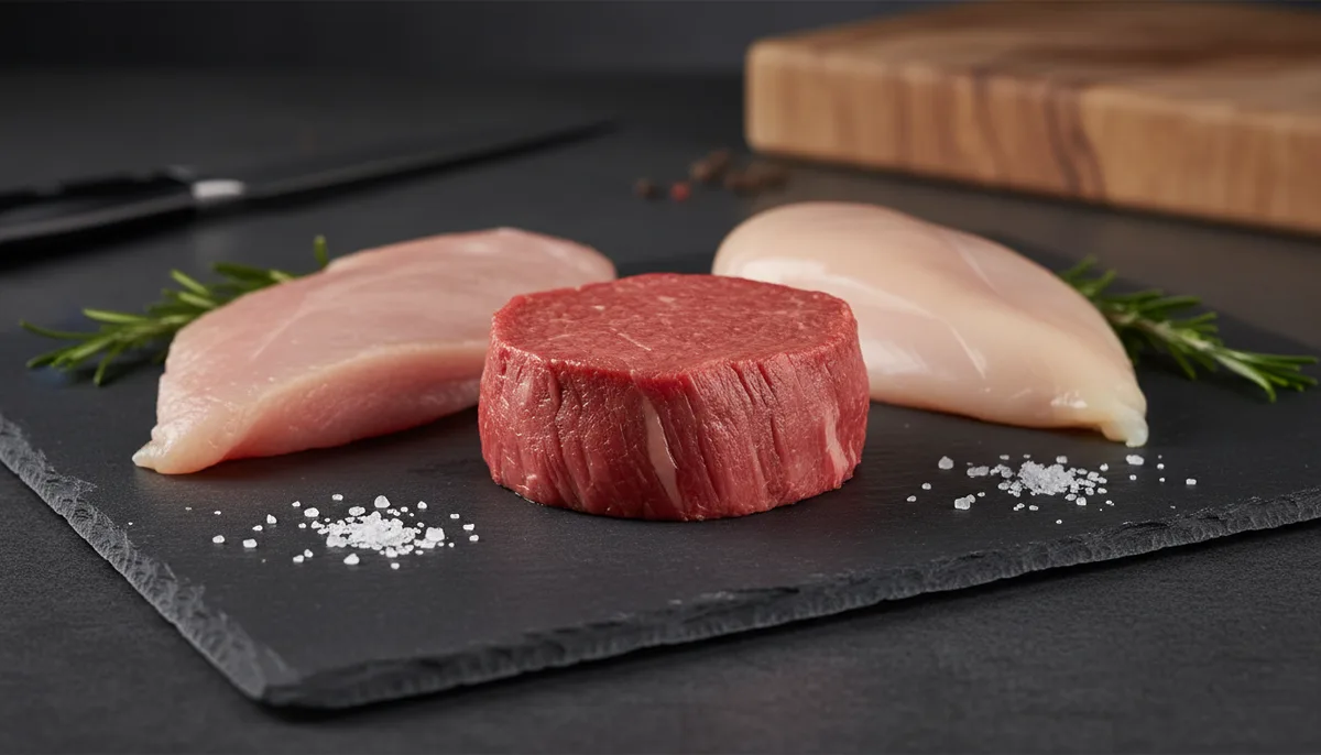 Protéine dans la viande : teneur et classement par morceau (2026)